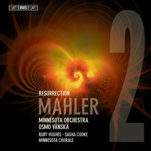 Mahler 2 CD artwork with Minnesota Orchestra