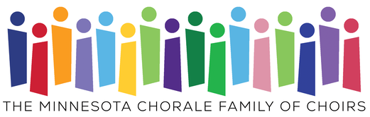 The Minnesota Chorale Family of Choirs banner logo 2023